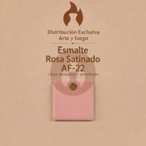 Esmalte Rosa Satinado AF-22 IMPORTADO para baja temperatura