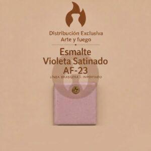 Esmalte Violeta Satinado AF-23 IMPORTADO para baja temperatura