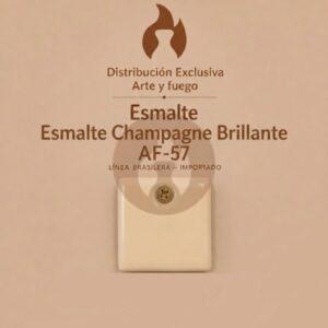 Esmalte Champagne Brillante AF-57 IMPORTADO para baja temperatura