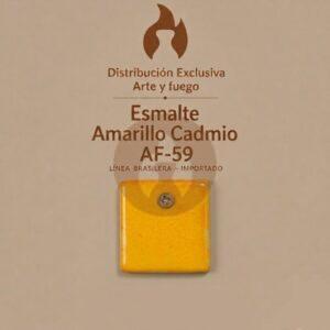Esmalte Amarillo Cadmio AF-59 IMPORTADO para baja temperatura