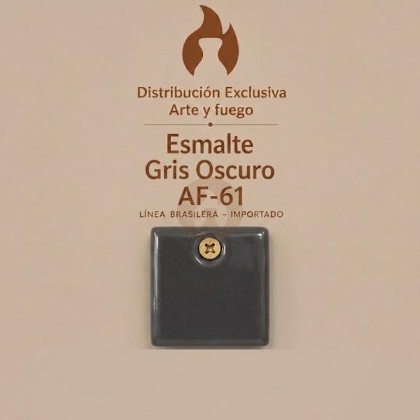 Esmalte Gris Oscuro AF-61 IMPORTADO para baja temperatura