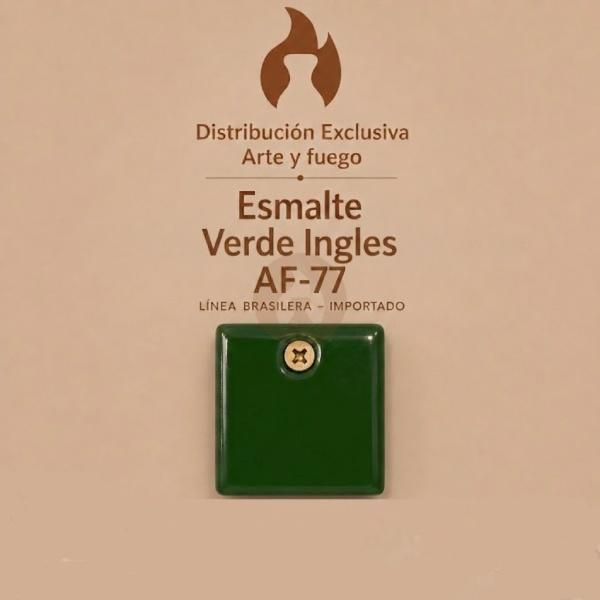 Esmalte Verde Ingles AF-77 IMPORTADO para baja temperatura